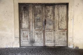 Old Door Wooden Input