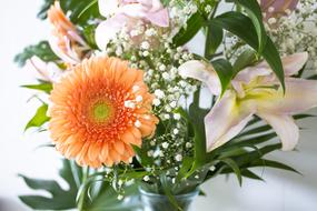 decorative flower wedding bouquet