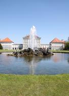 Castle Munich and lake