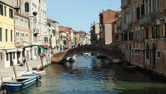 Venice canal and architecture