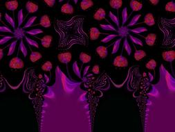 red purple black colored background