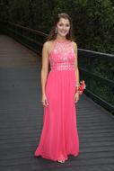 Young Girl in pink dress