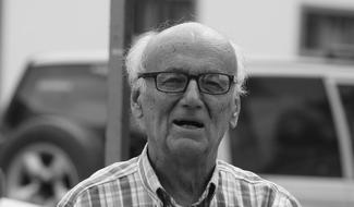 Black And White Characters old man
