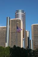 skyscrapers Building Detroit