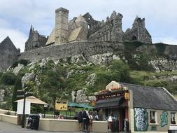 a beautiful castle in the distance