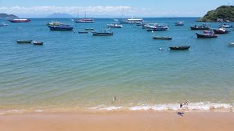 Beach Boats Cove