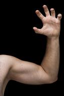 Male hand
