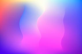 colorful waves abstract design