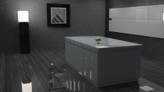 interior modern grey