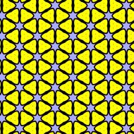 geometric yellow gray pattern