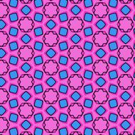 pattern pink stars texture seamless