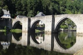 Bridge Reflections river