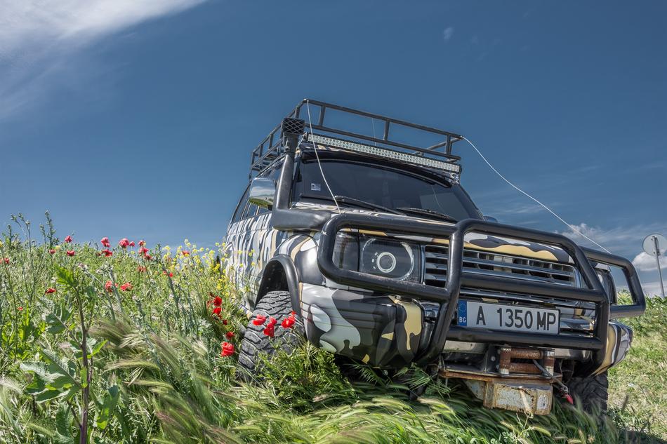 grass mining machine