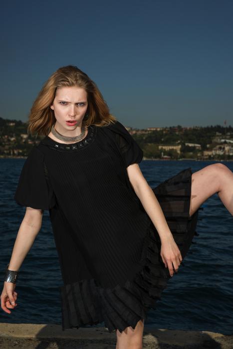 Woman Model Black