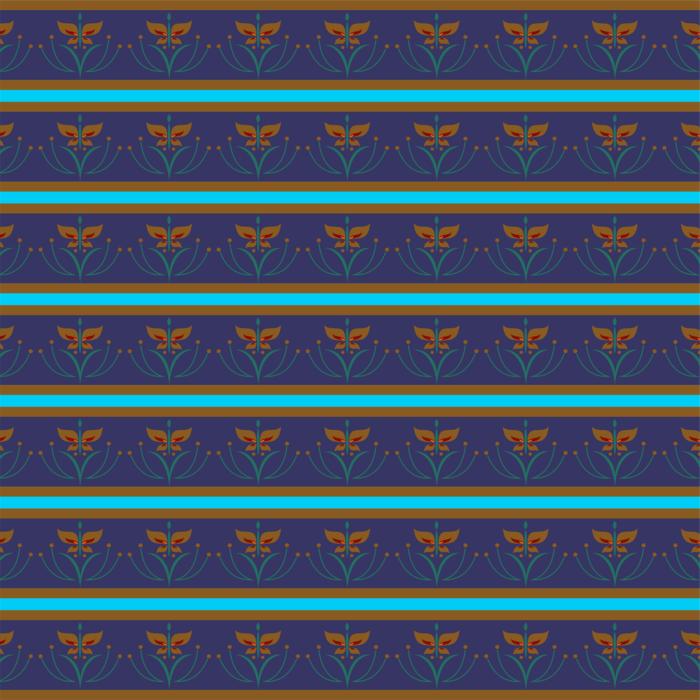 patterns on blue as background
