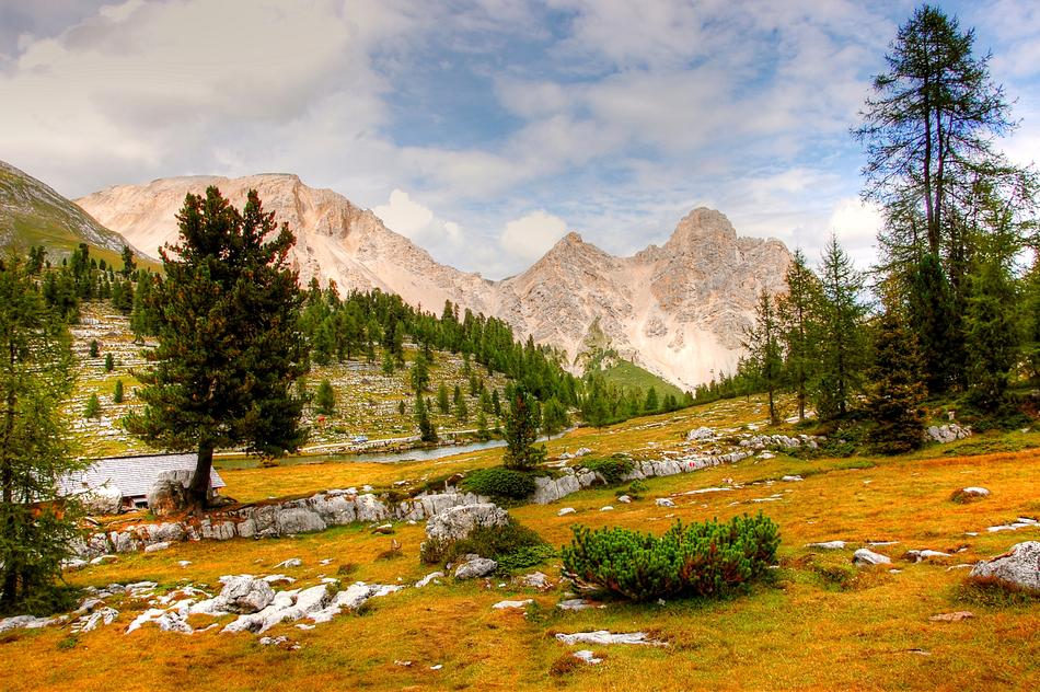 Dolomites Fanes Mountains
