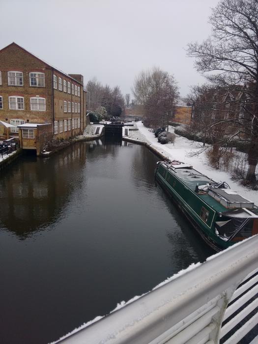 Canal Snow Hemel Hempstead