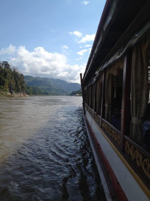 Boat Mekong River Laos