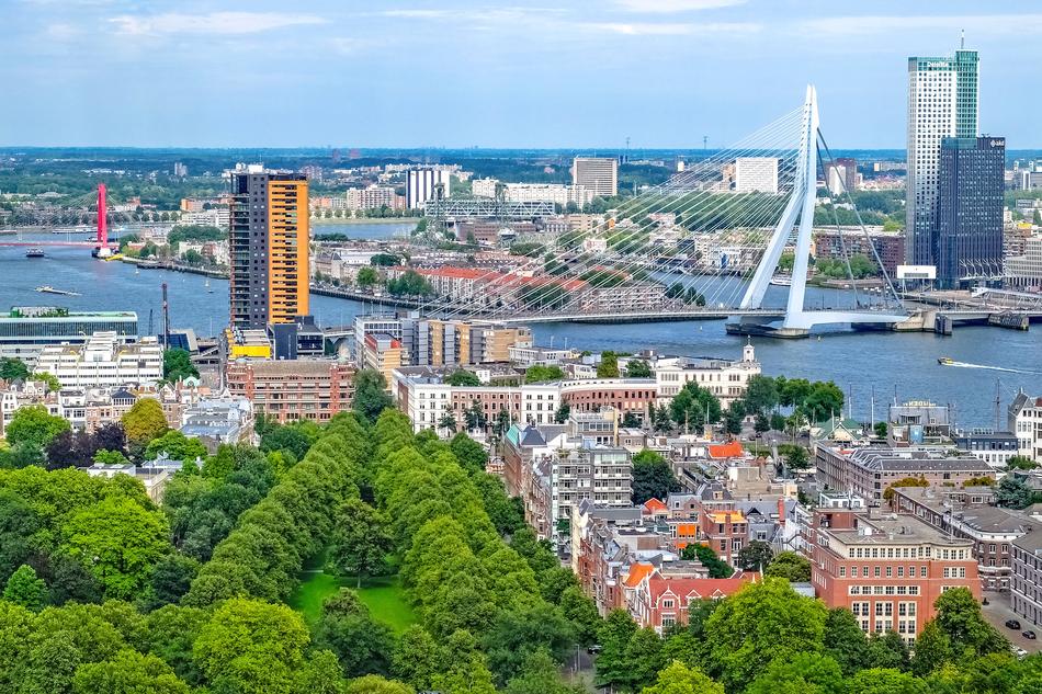 Aerial View of Cityscape