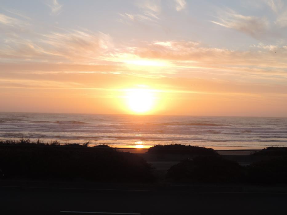 Ocean Beach in Sunset view