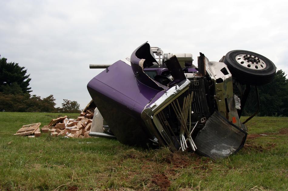 Semi Accident Crash