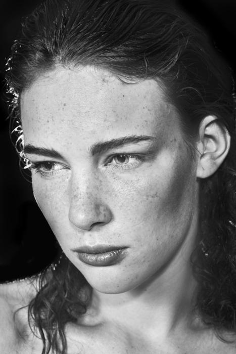 Portrait of Model Mannequin Beauty face