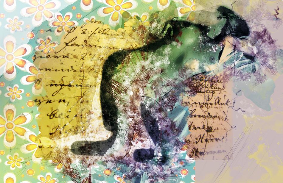 art collage design colorful color