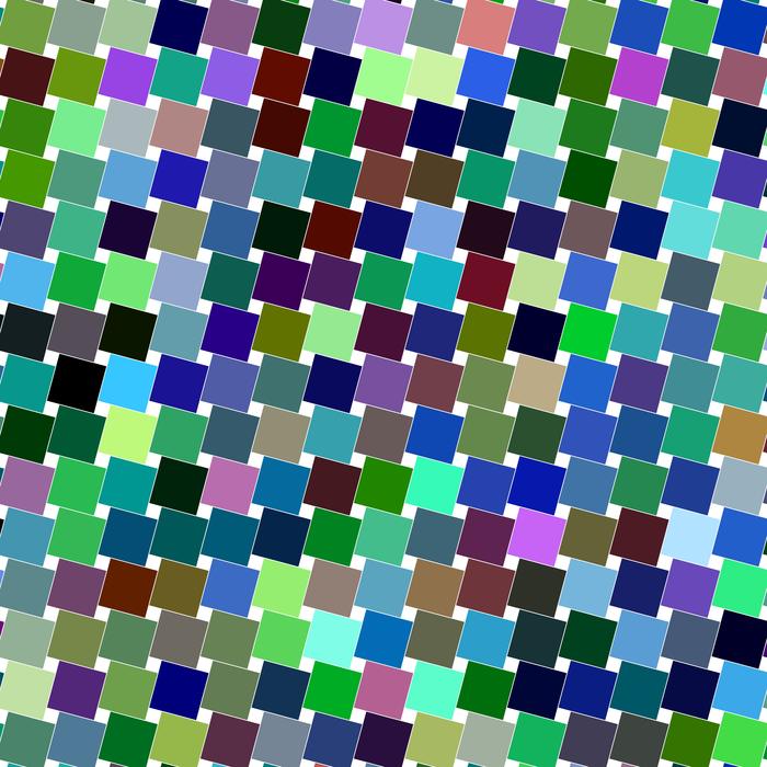colorful blue green geometric as background