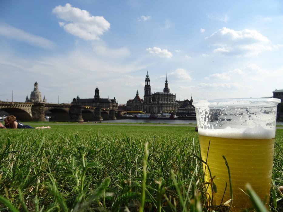 Dresden Frauenkirche Terrassenufer