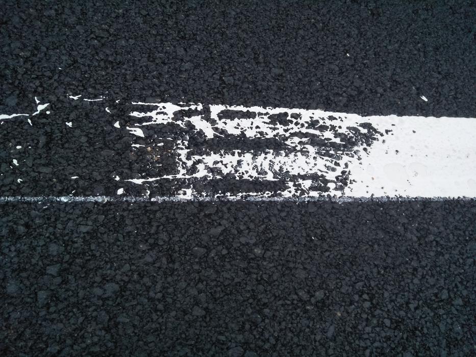 Road Asphalt Paint Black And