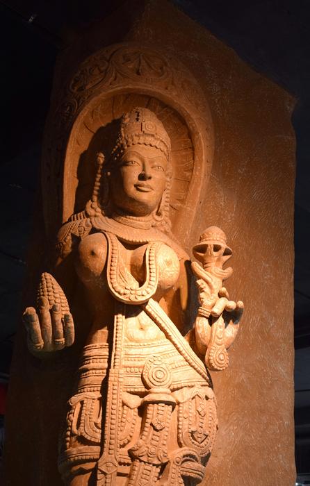 India Sculpture Breast Cancer