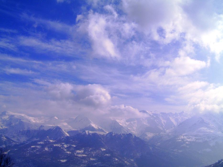 Sky Mountain Landscape