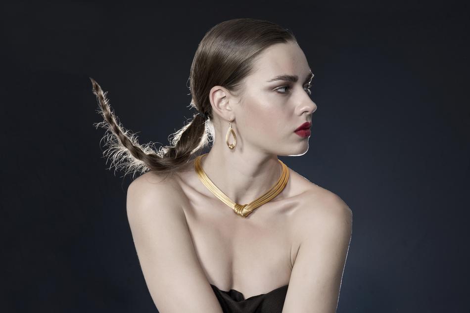 portrait of a girl as a conceptual design