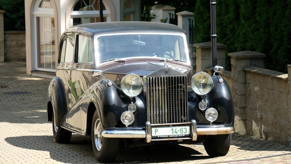 Rolls-Royce Black Oldtimer