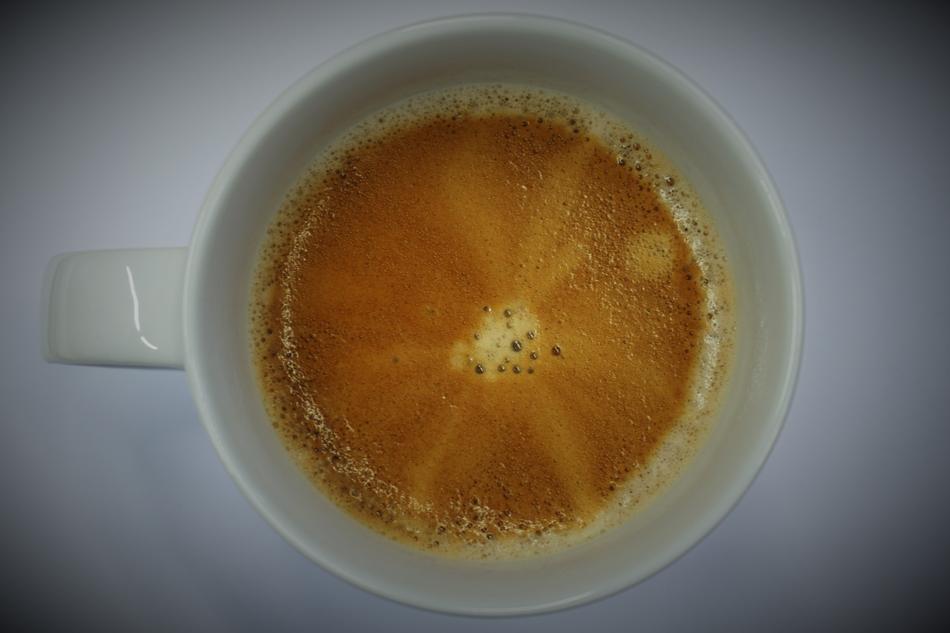 coffe with orange