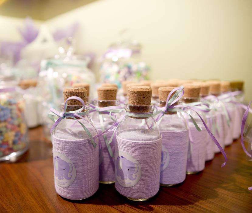 Glass Bottles Box decorations