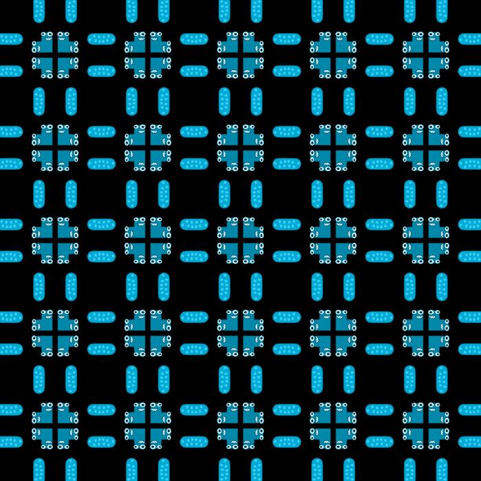 repeating blue-black pattern