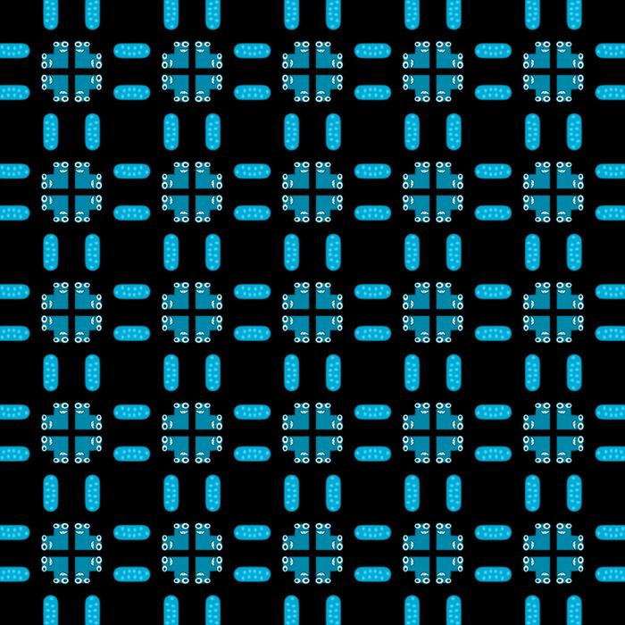 repeating blue-black pattern