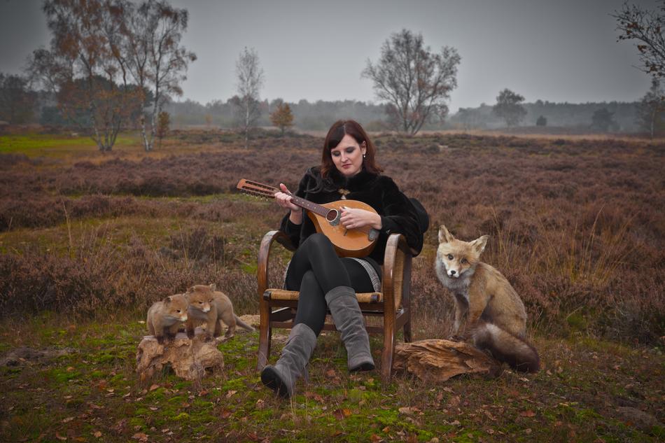 Woman Mandolin Music