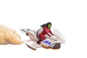 Fantasy Glider Flies Science