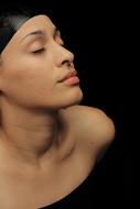 Young Model Woman Composition