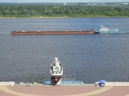 River Volga Freighter