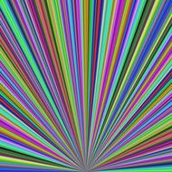 burst, colorful rays, hypnotic art, design