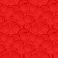 circle pattern red background