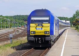 Train Station Husum Platform