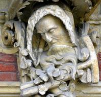 Carving Sculpture face