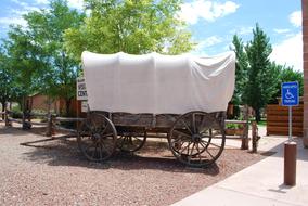 historic cart on the street