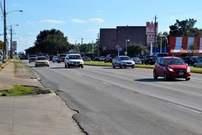 cars passing on the road