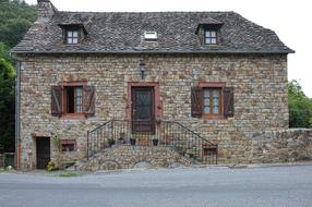 Old House in Village