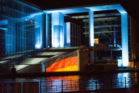 Reichstag Night Berlin